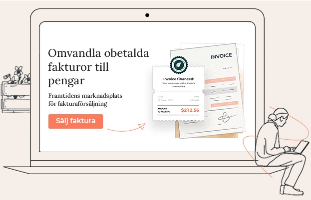 Sälj enstaka eller flera fakturor med Invoier Flex